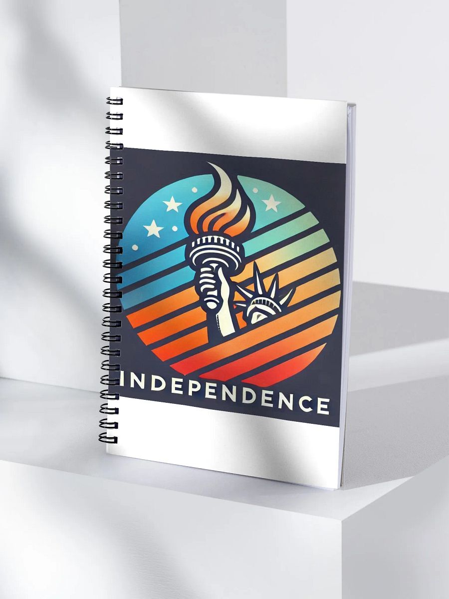 Liberty's Embrace Spiral Notebook product image (4)