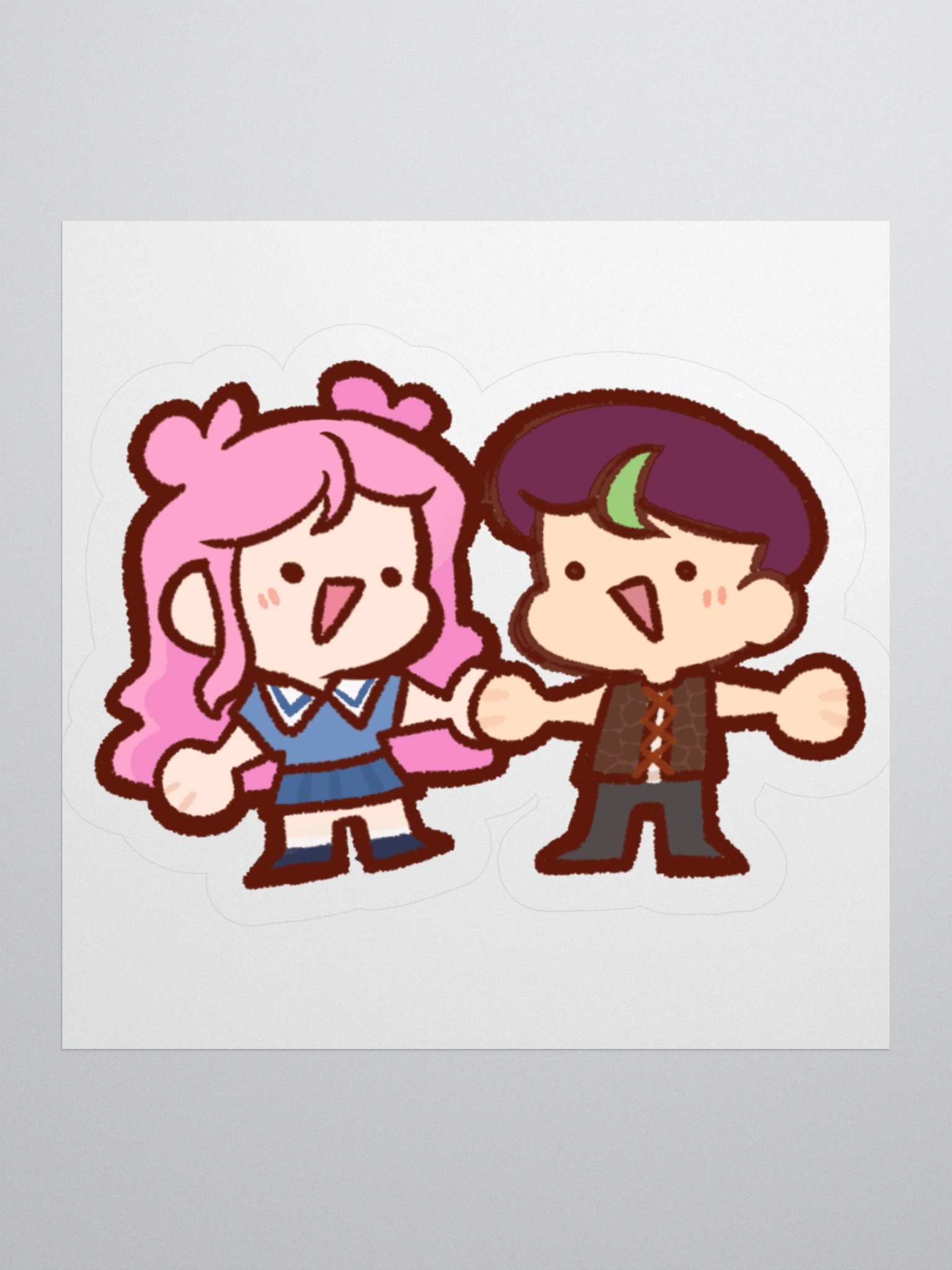 Lizzie & Joel sticker product image (1)