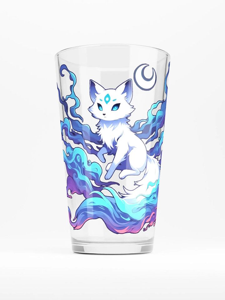 Mystical Moon Fox Shaker Pint Glass product image (1)
