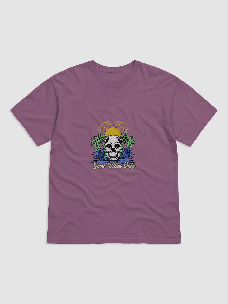 Tropical Skull 'Good Vibes Only' Tee product image (5)