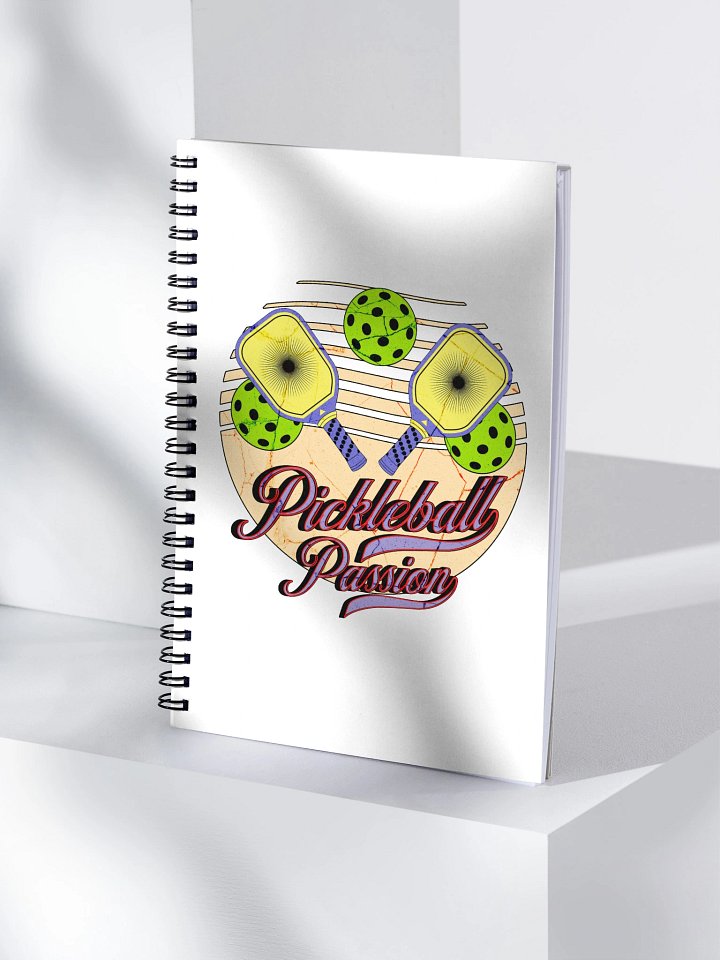 Pickleball Passion Spiral Notebook product image (1)