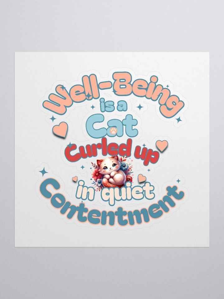 Quiet Contentment Sticker Set product image (1)