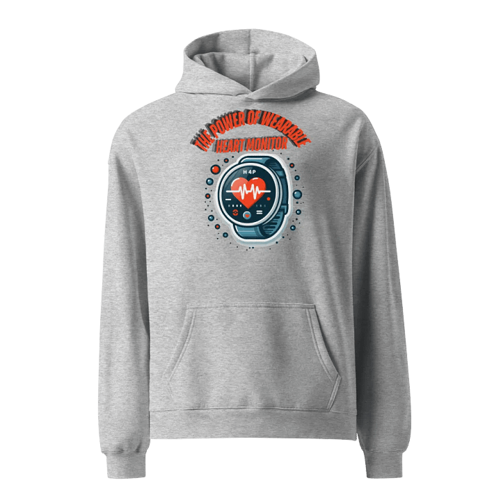 Heartbeat Guardian Oversized Hoodie product image (2)