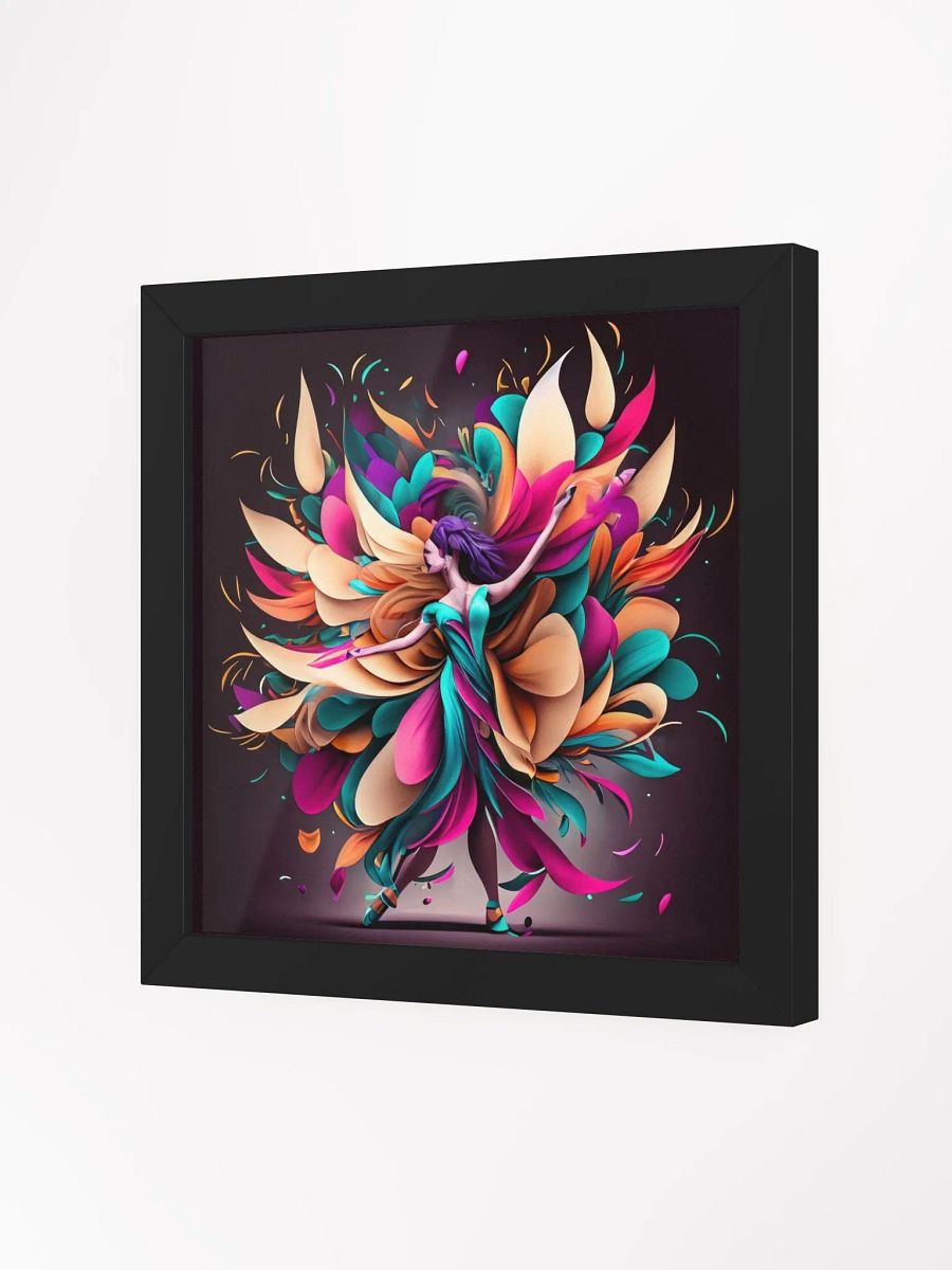 Framed High-Quality Matte Poster: Capturing the Joy of Dance product image (6)