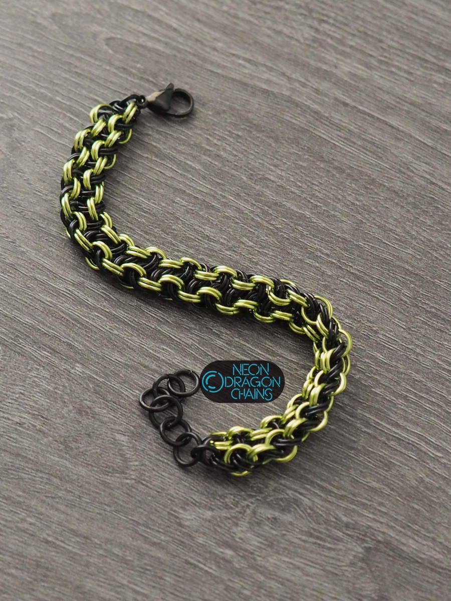 Black Vipera Bracelet / OOAK product image (3)