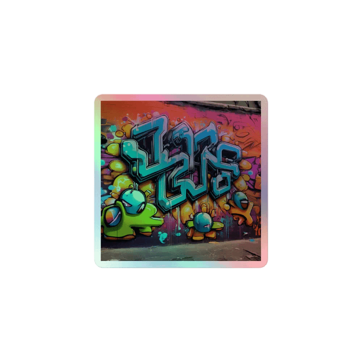 graffiti like sticker product image (1)