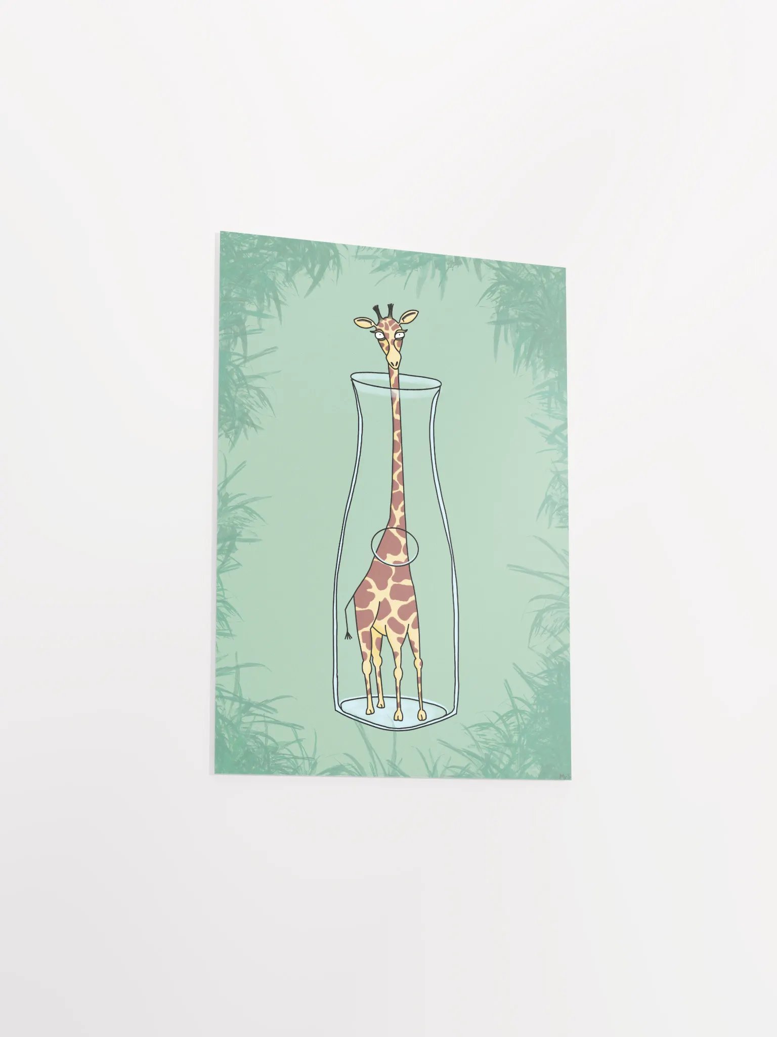 Art Print - Giraffe in a Carafe product image (3)