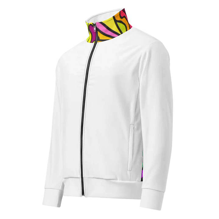 Energize Unisex Swirl Track Jacket – Wave at Sunset product image (2)