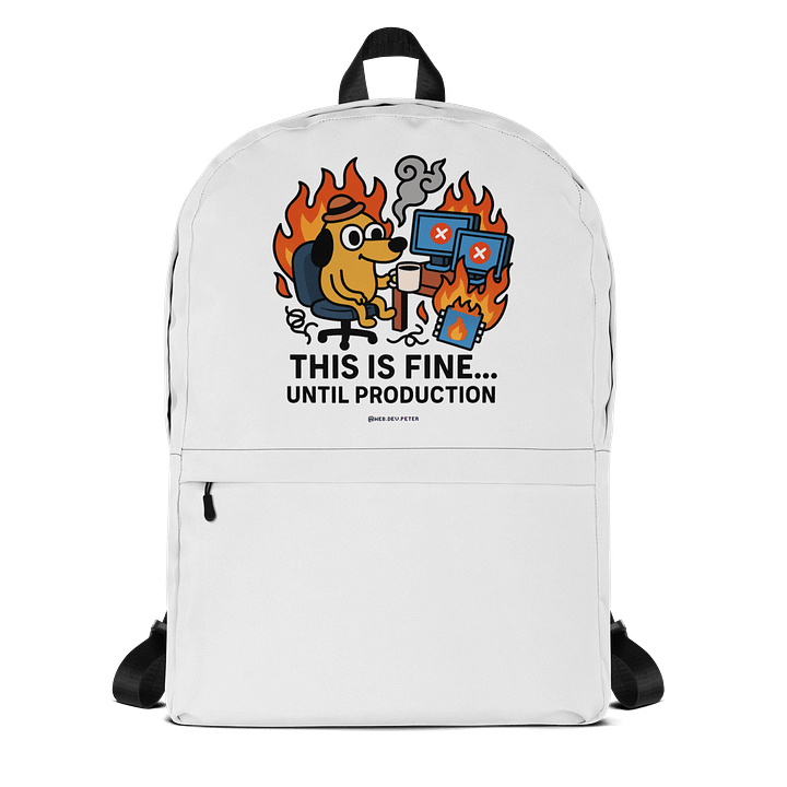 This Is Fine (DevOps Edition) product image (1)