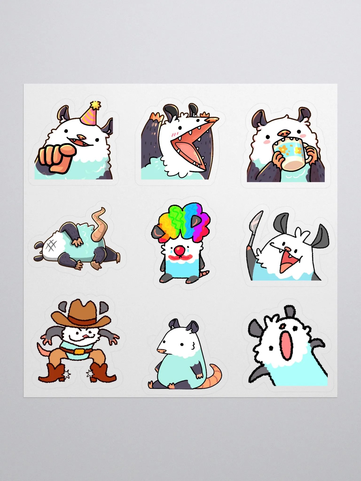 Melvin Emote Sheet product image (1)