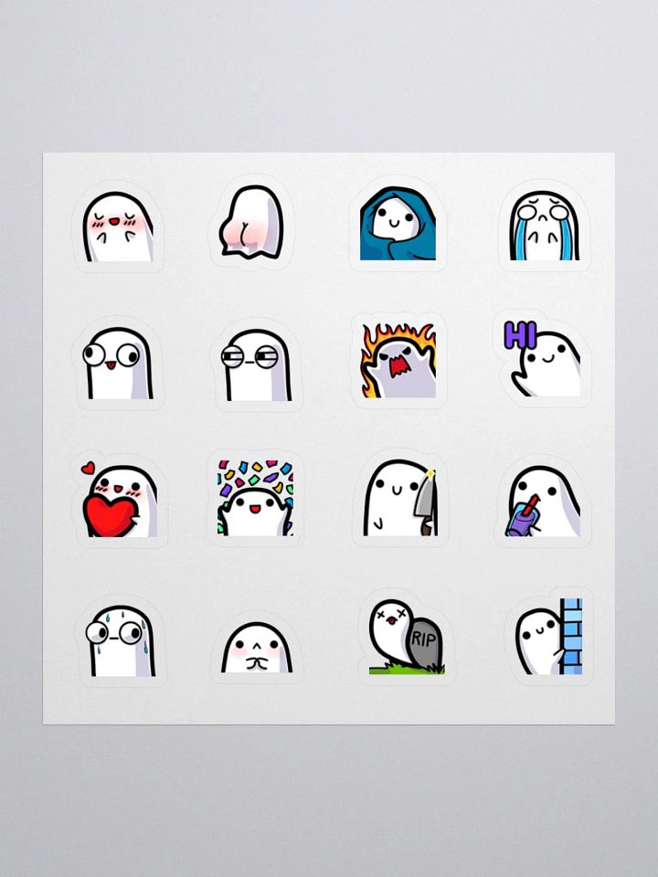 Ghosties Emote Stickers product image (1)