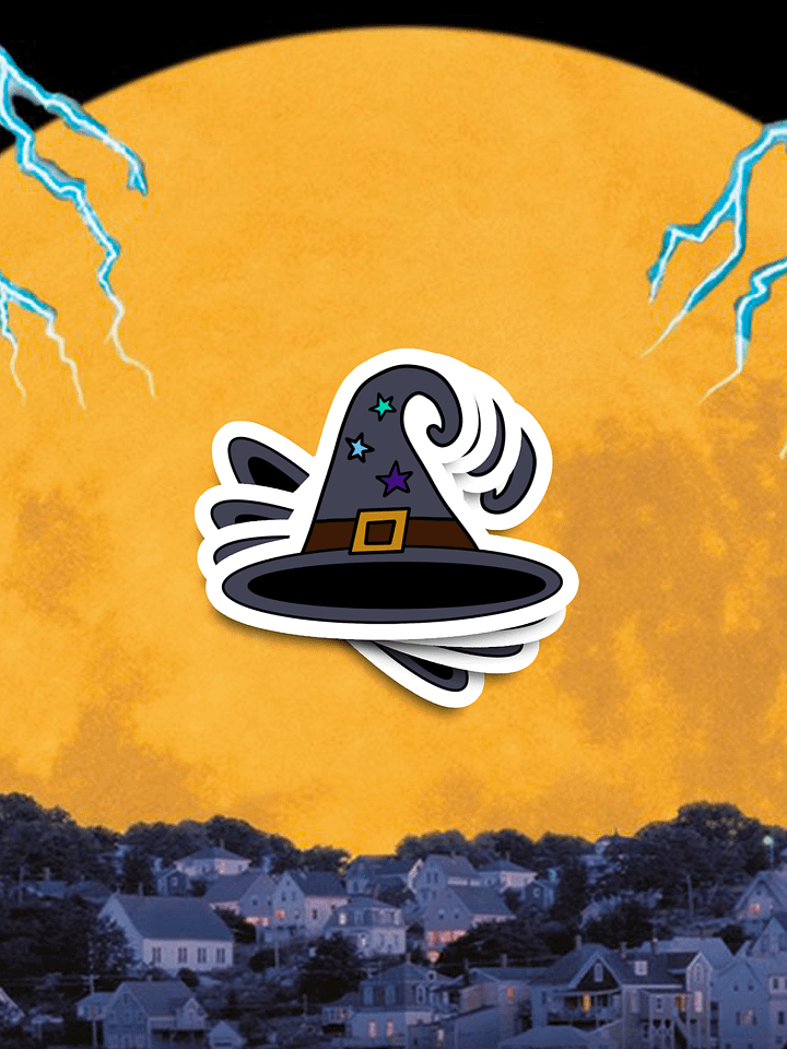 Fruity Witch Hat Sticker product image (1)