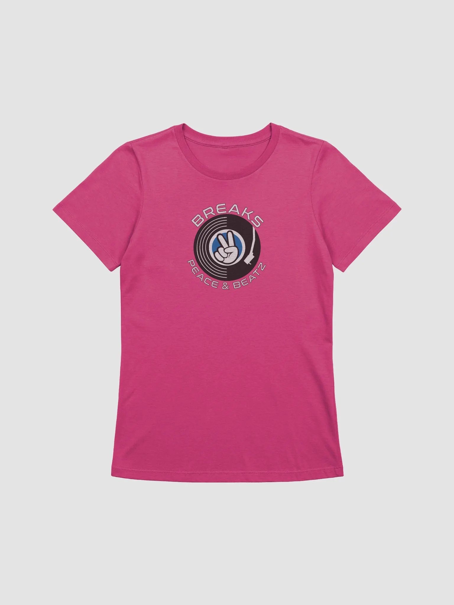 Breaks Peace & Beatz Women's Supersoft Relaxed-fit T-Shirt product image (3)
