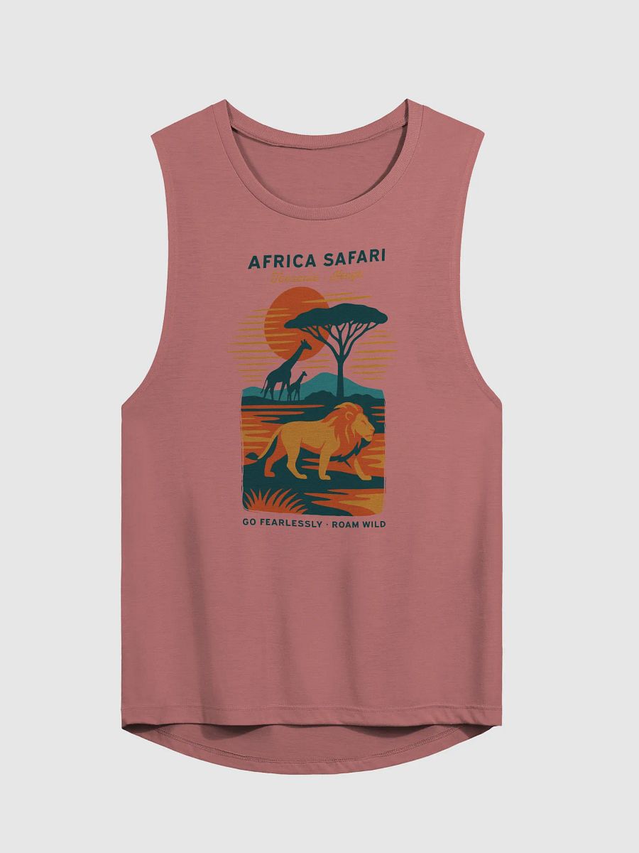 Safari Sunset – Women’s Flowy Muscle Tank product image (1)