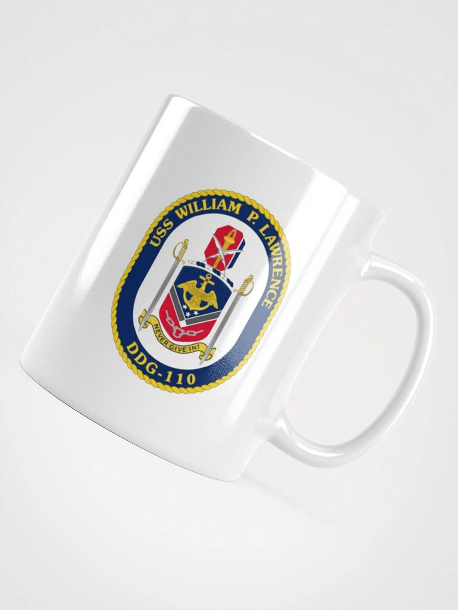 USS William P. Lawrence DDG 110: White Coffee Cup product image (4)
