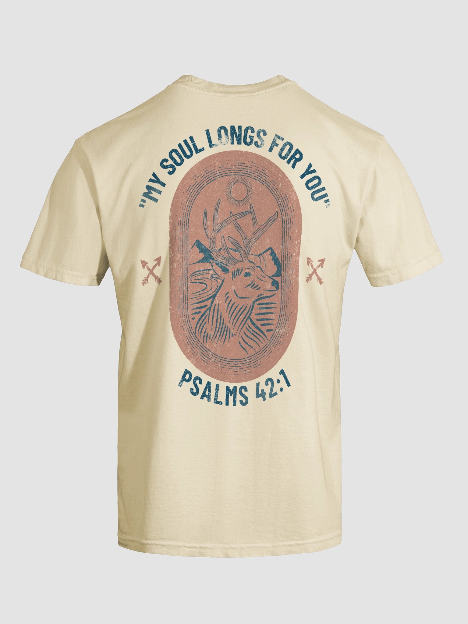 "My Soul Longs for You" Deer – Psalms 42:1 Christian Outdoors Shirt product image (9)