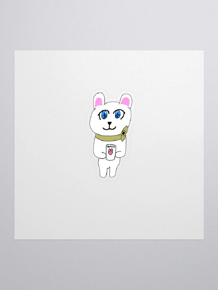 COOKY USAGIDA THE CLASSICS COLLECTION: PEPSO BEAR STICKER product image (1)