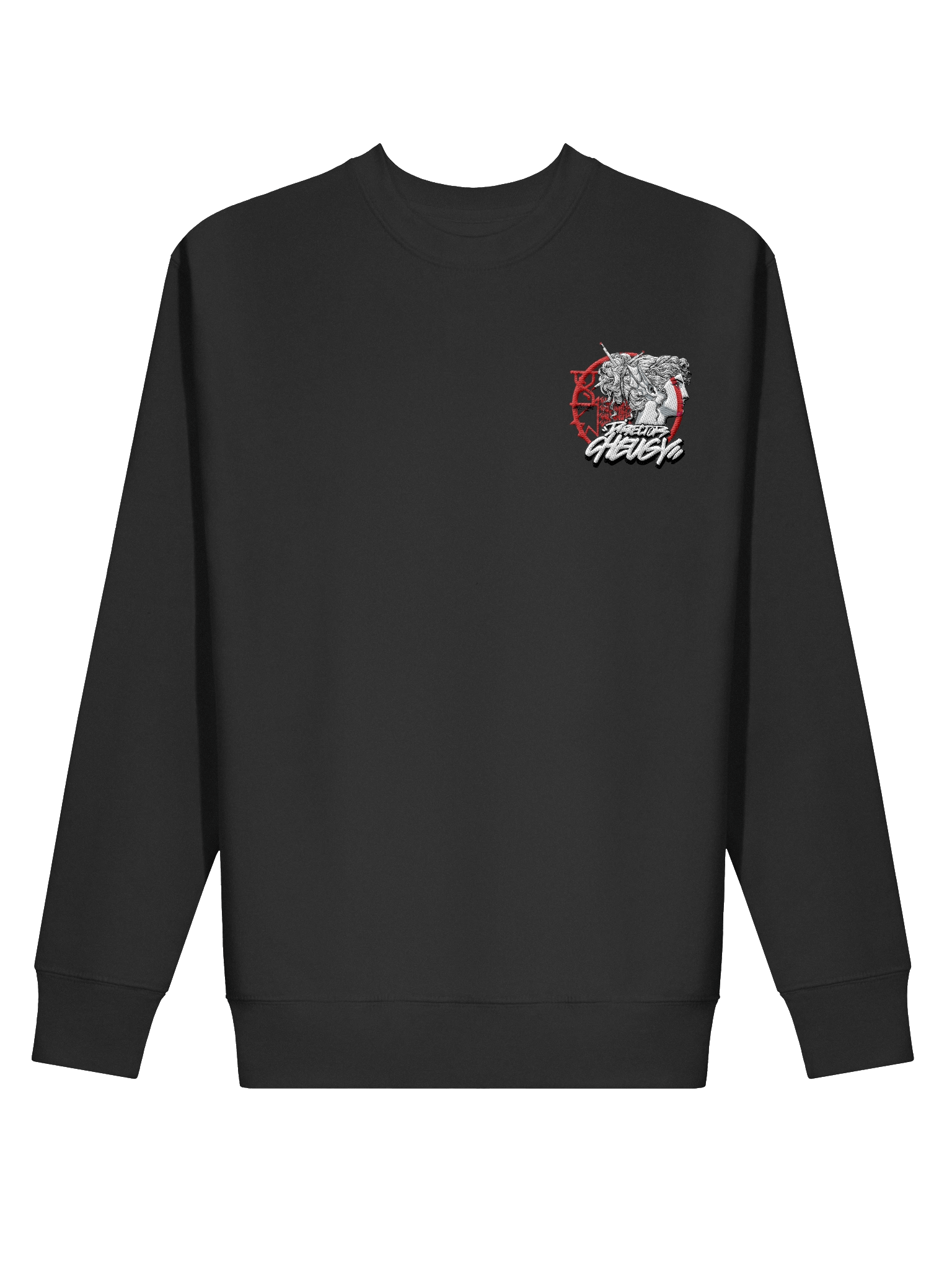 Bustin Crew Neck Sweatshirt (White) product image (2)