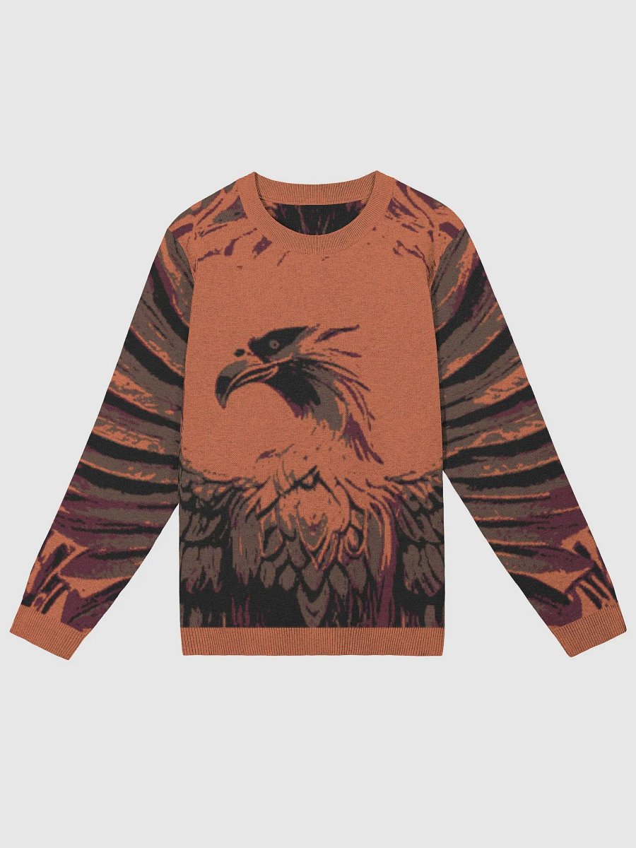 Phoenix Fire Burnt Orange | Knitted Crewneck Sweater Classic Fit product image (1)