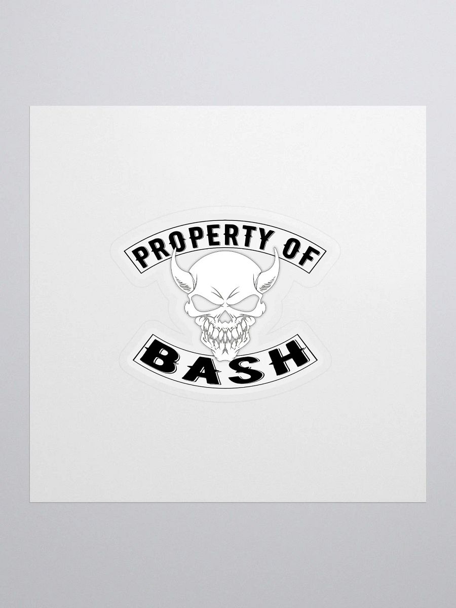 Property of Bash Sticker product image (1)