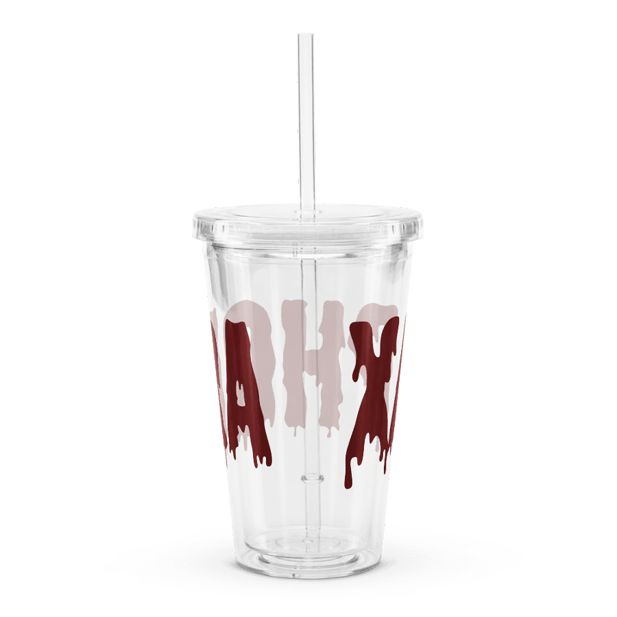 Xaphora Drip Clear Acrylic Cup w/ Straw product image (5)