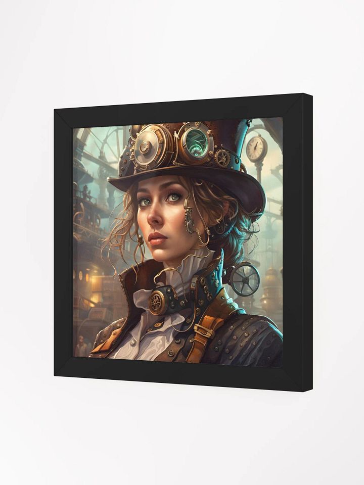 Framed Steampunk Female Poster product image (16)