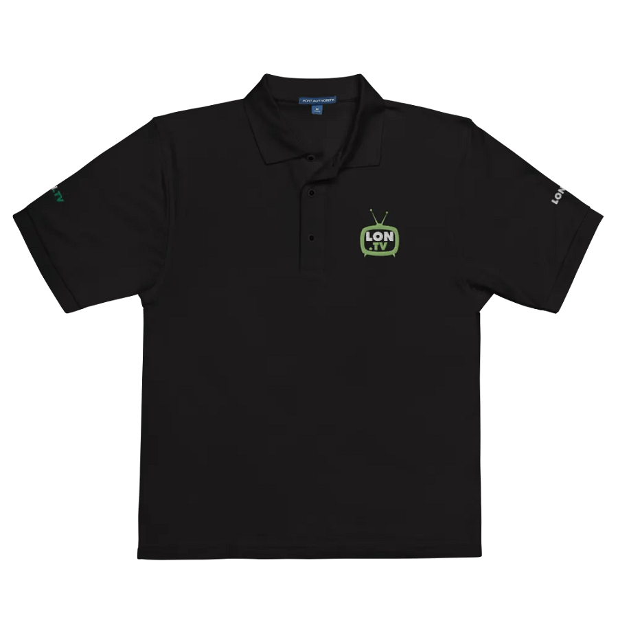 Lon.TV Official Polo - Black product image (7)