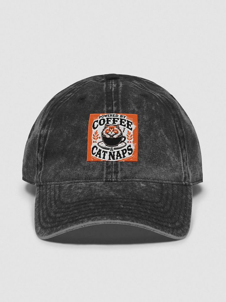 Coffee Catnap Vintage Dad Hat product image (1)