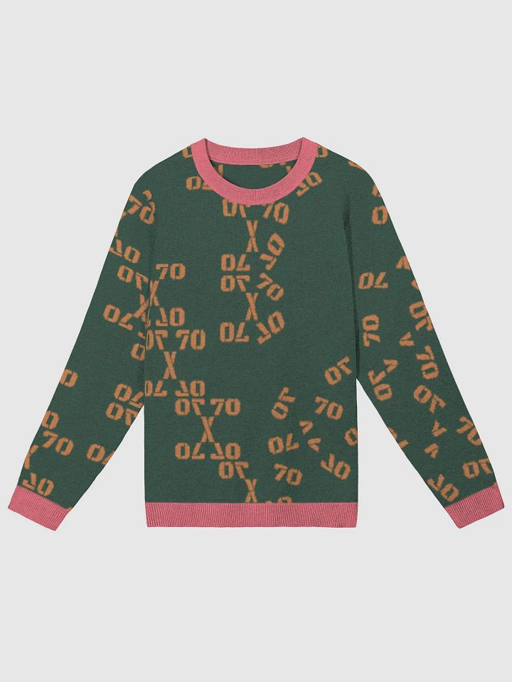 The Lives On HIGH | 777 | UNISEX Knitted Crewneck Sweater | 011 product image (1)