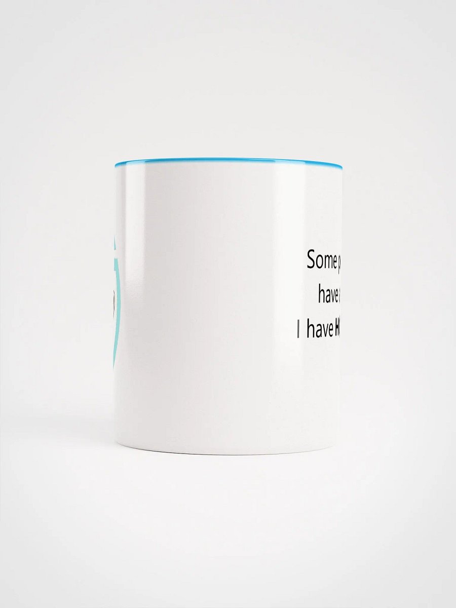 Light blue hockey life mug product image (5)