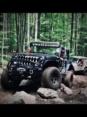 Getting pretty slick on the rocks! #rocksandvalleys #offroading #4x4 #2door #rockcrawling #michigan #jeepnation #jeepsoftiktok #jeepjk #jeepwrangler #yeehaw #rocks #offroad #mud #mudding 