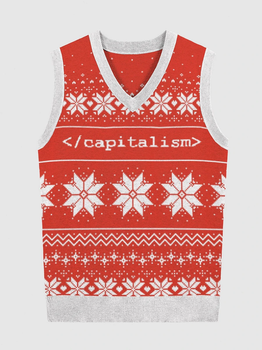 End capitalism - Xmas knitted product image (1)