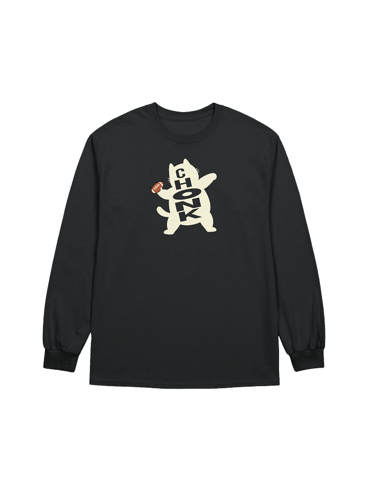 American Football Chonk Cat 2 - Unisex Adult Long Sleeve T-shirt product image (1)