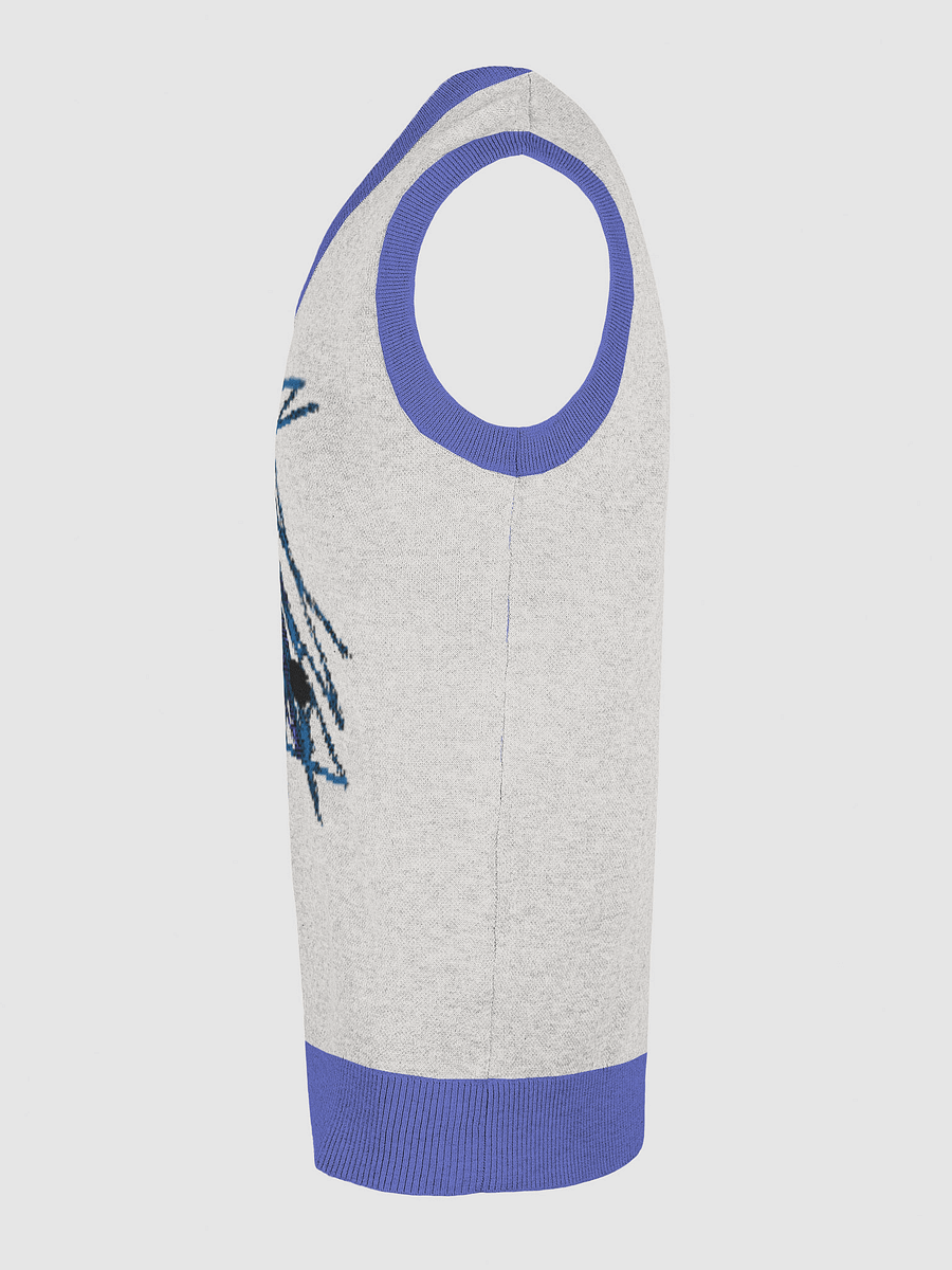 Scribble Eye V-Neck Vest product image (27)