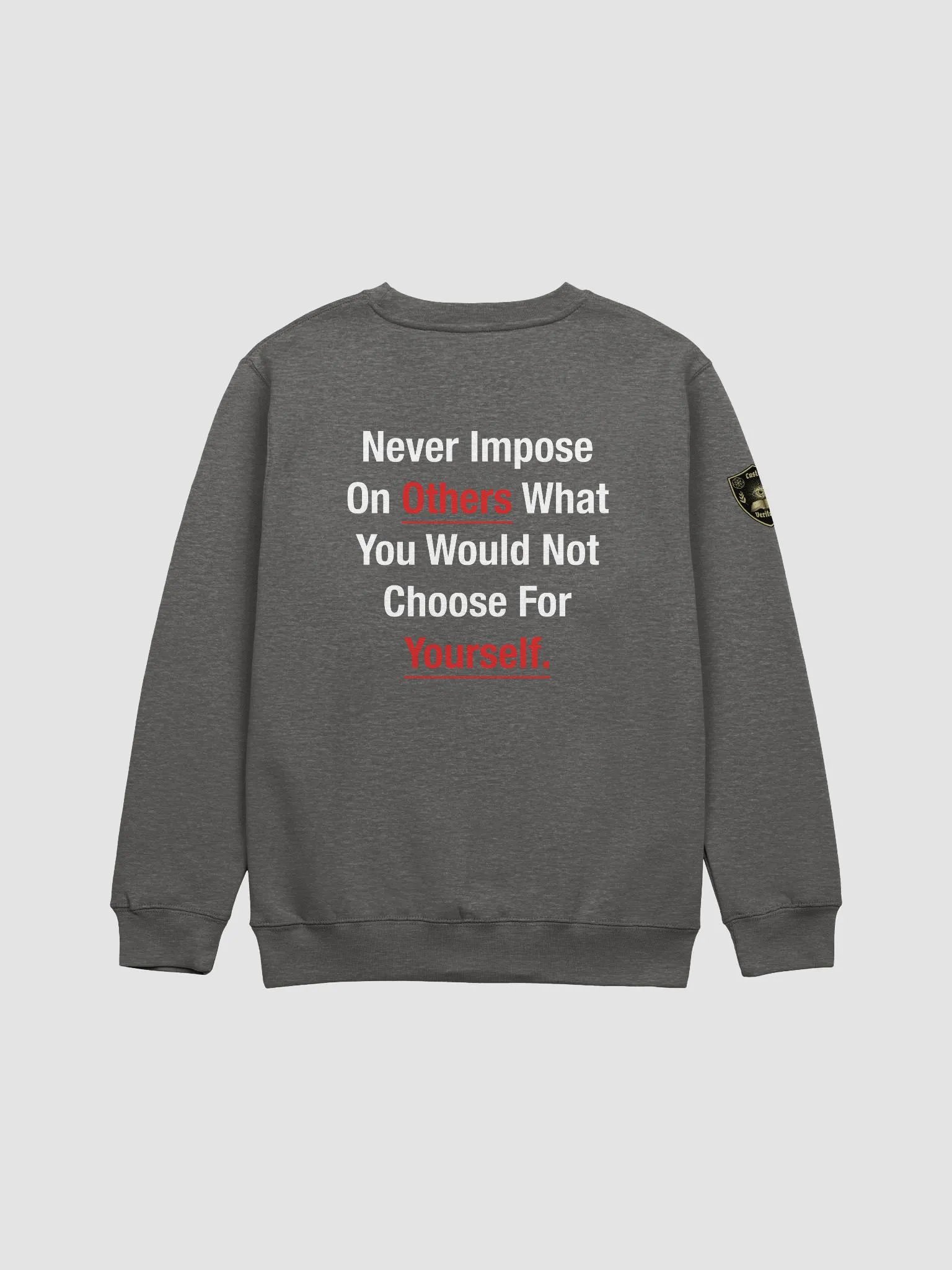Morality Sweatshirt product image (2)