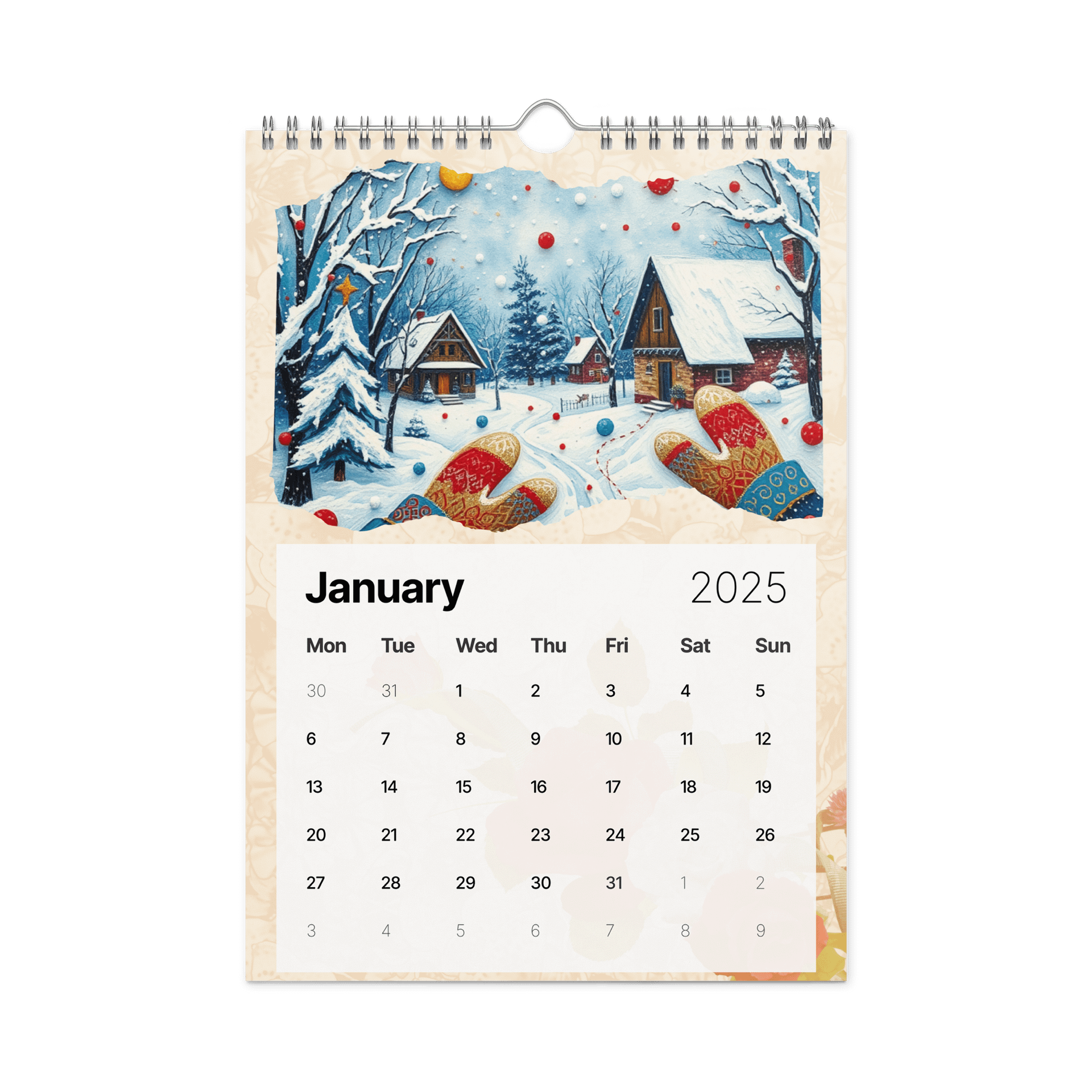 FOLK ART WALL CALENDAR 2026 product image (6)