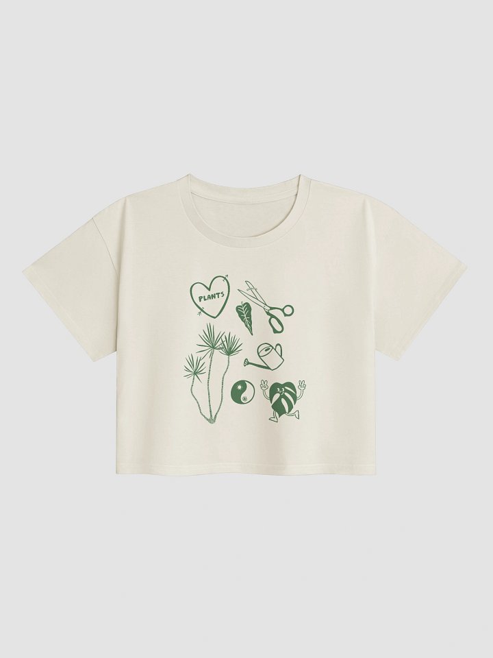 2025 PLANT DOODLES - Crop Top product image (1)