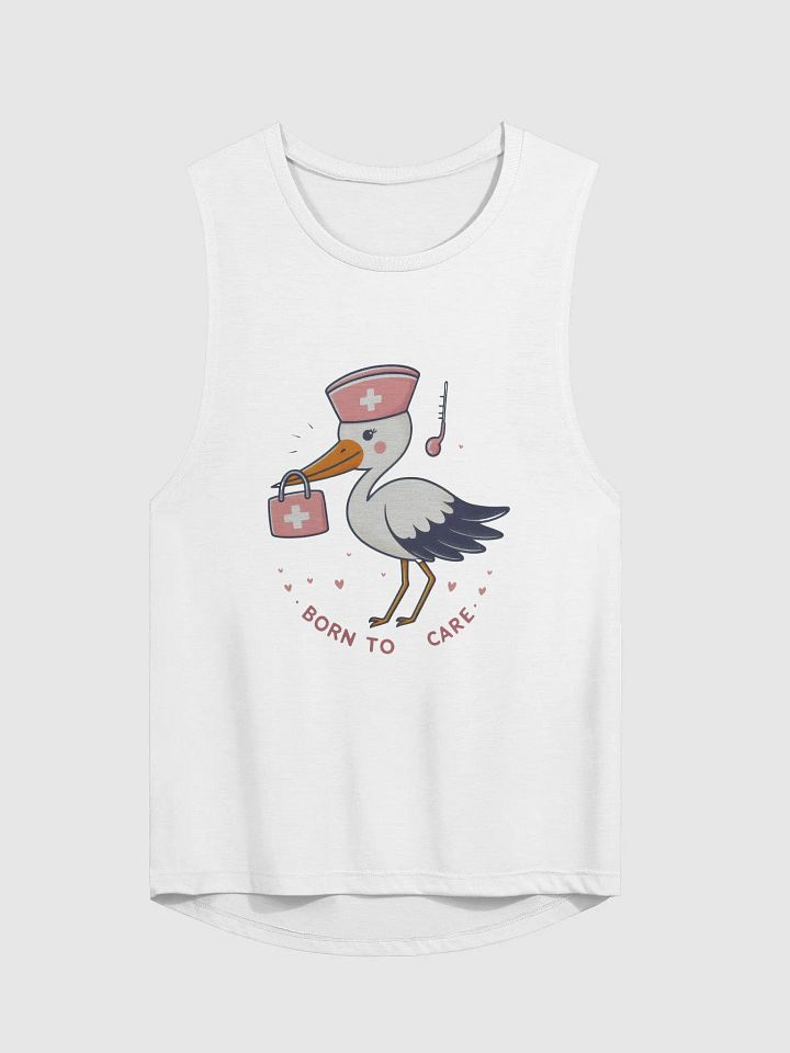Nurse Stork Flowy Muscle Tank product image (1)