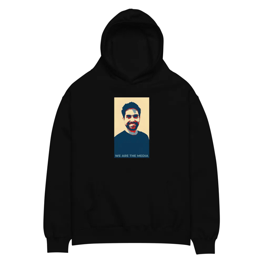 Mahyar Tousi - We Are The Media Oversized Hoodie product image (2)