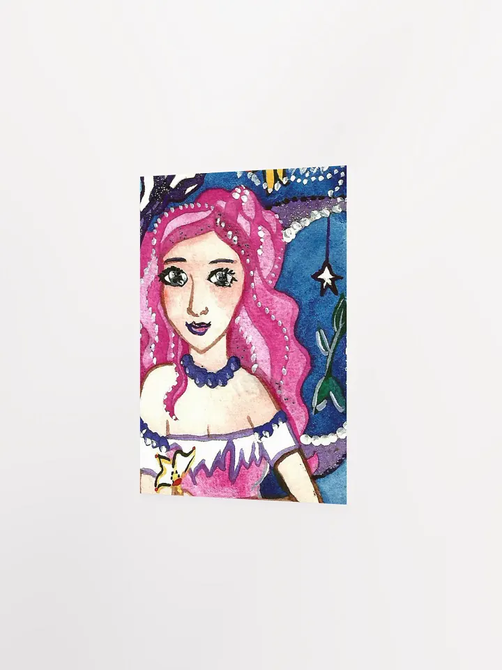 Stardust Mermaid Art Print product image (5)