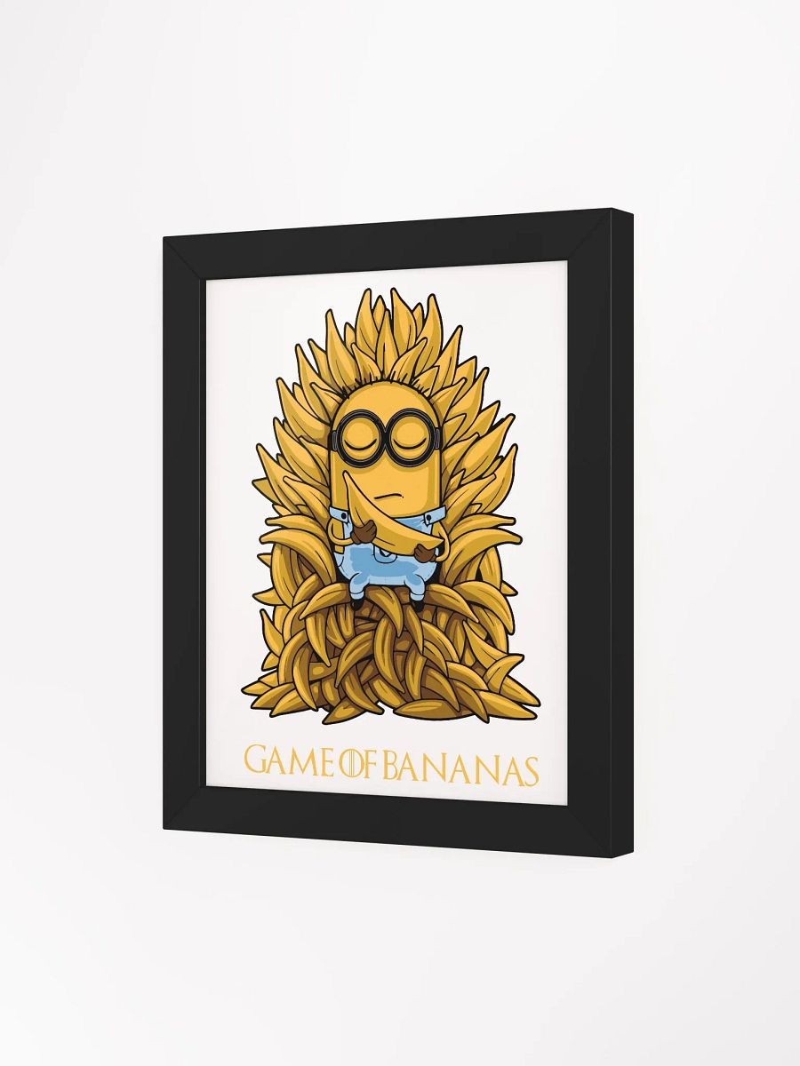 Minion Banana Throne Poster product image (71)
