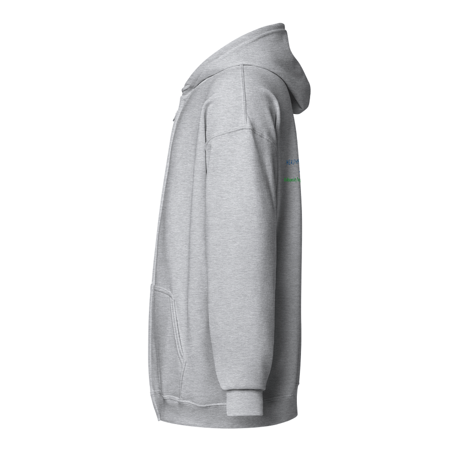 HPP Zip Up Hoodie Grey product image (3)