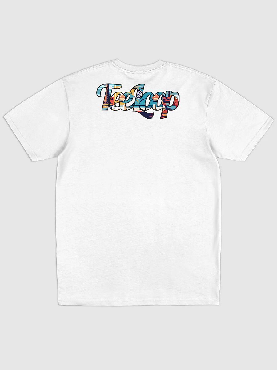 Retro Summer Vibes: Premium Beach T-Shirt with Classic Car Graphic product image (2)