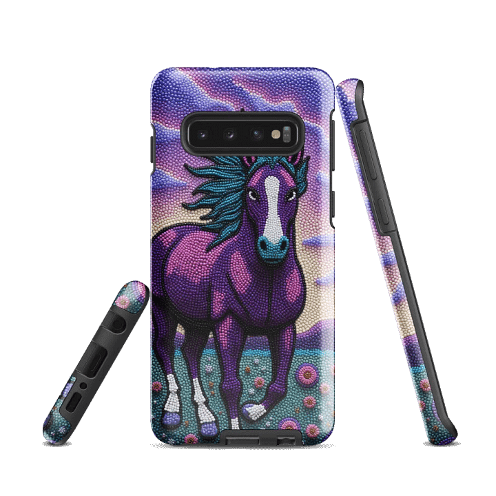 Vibrant Purple Horse Samsung® Tough Case product image (1)