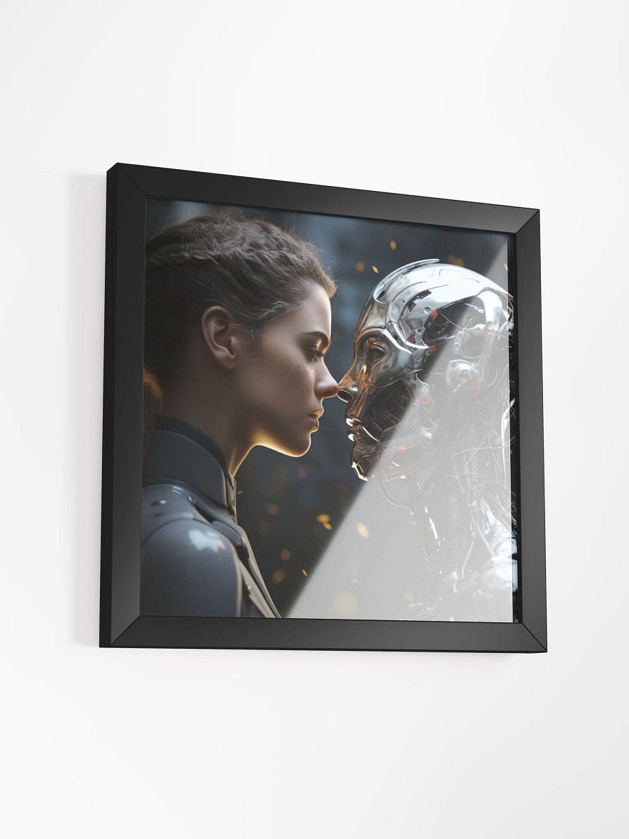 Framed Girl with Robot Wall Art product image (3)