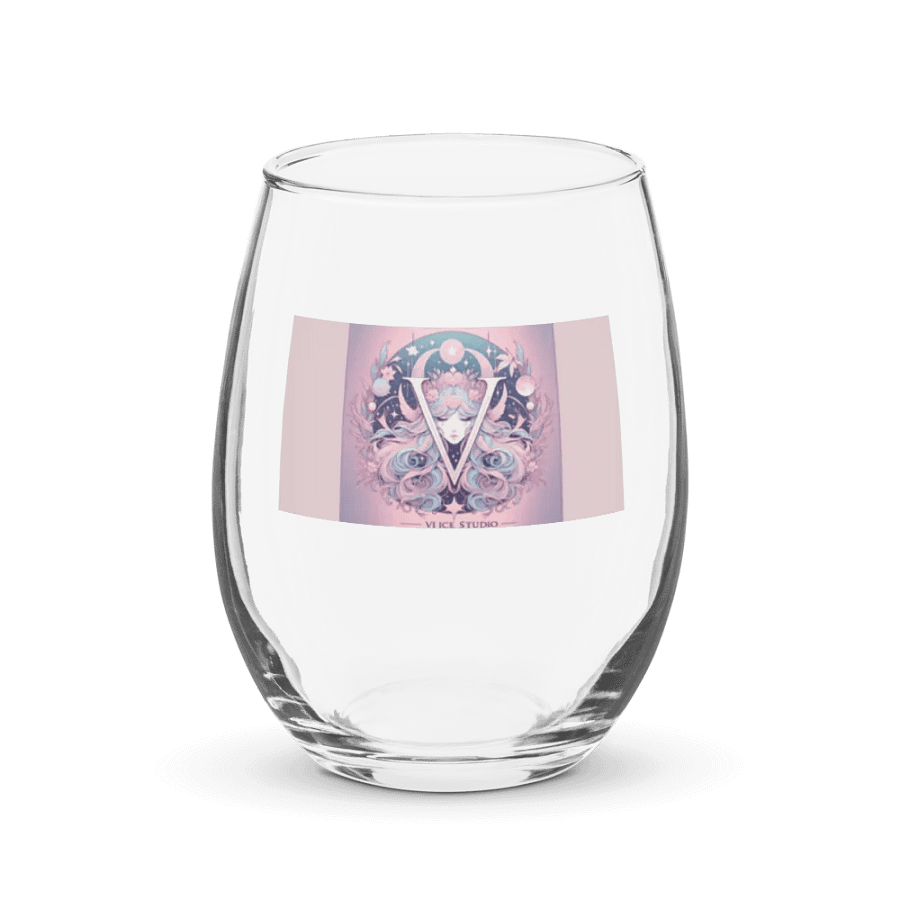 Mystical Monogram Stemless Wine Glass product image (1)