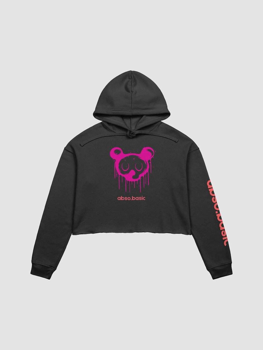 Dreamy Panda Graffiti Crop Hoodie product image (3)