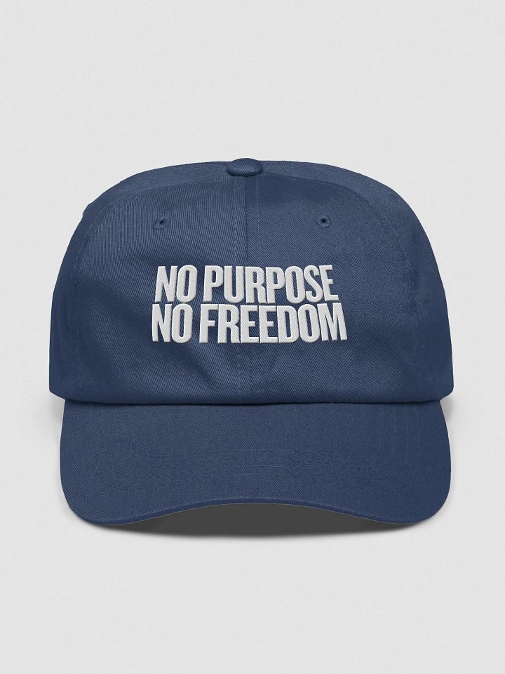 Pixel Cat Dad Hat | Ai Design text no purpose no freedom product image (42)