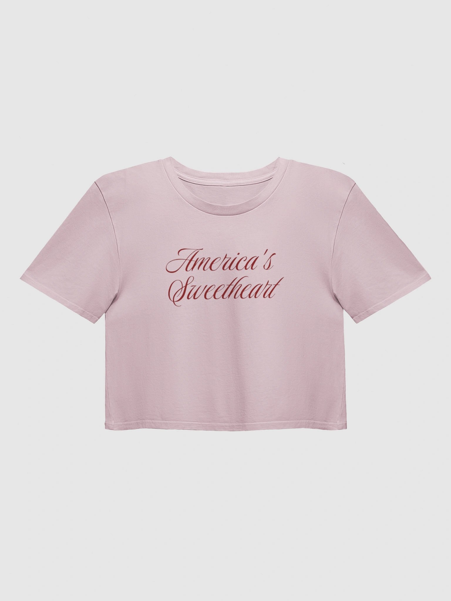 America's Sweetheart Y2K Baby Tee - Trendy Crop Top product image (4)