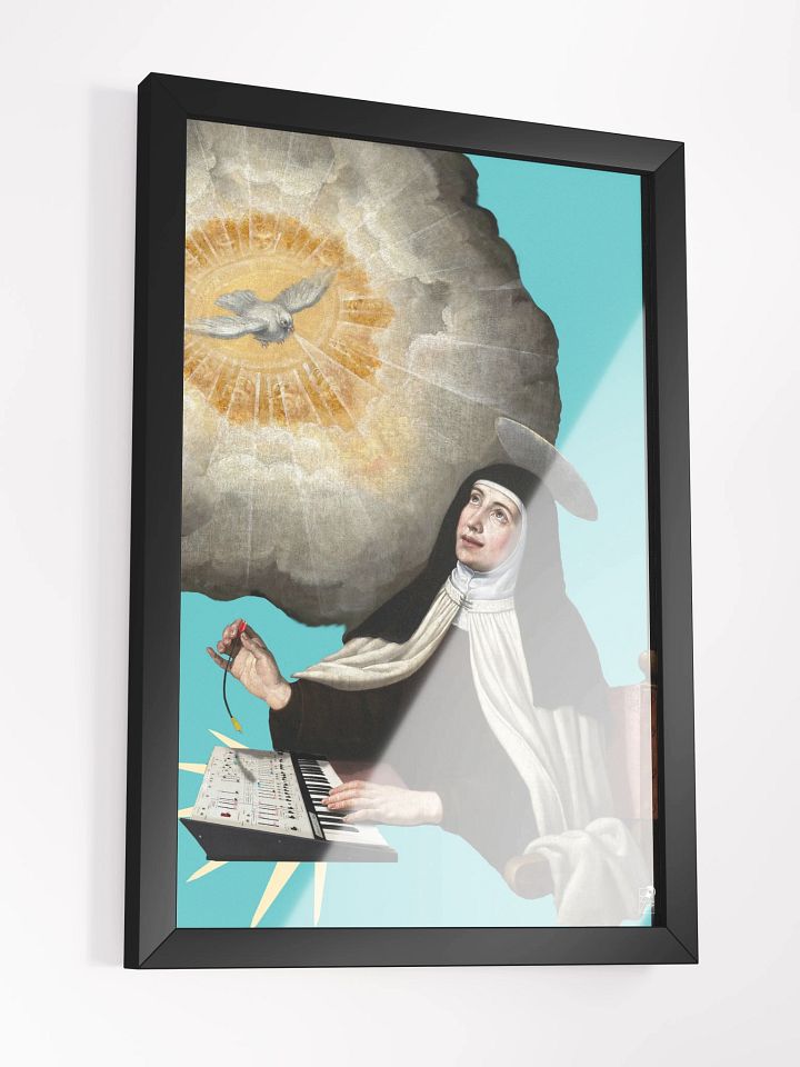 Santa Teresa de Odyssey by Frank Fonik (ARP Odyssey), Techno EDM Framed High Quality Matte Poster product image (1)
